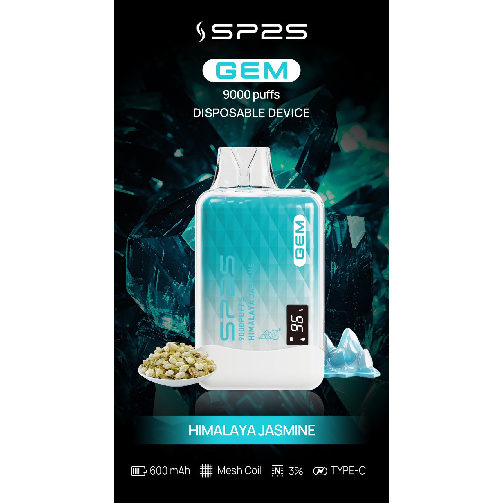 <p><strong>SP2S 9000口<br />
拋棄式/一次性</strong></p>